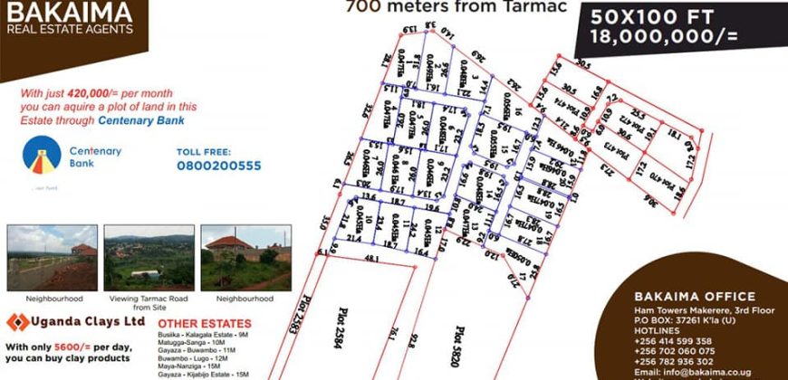 MATUGGA-TOWN VIEW ESTATE